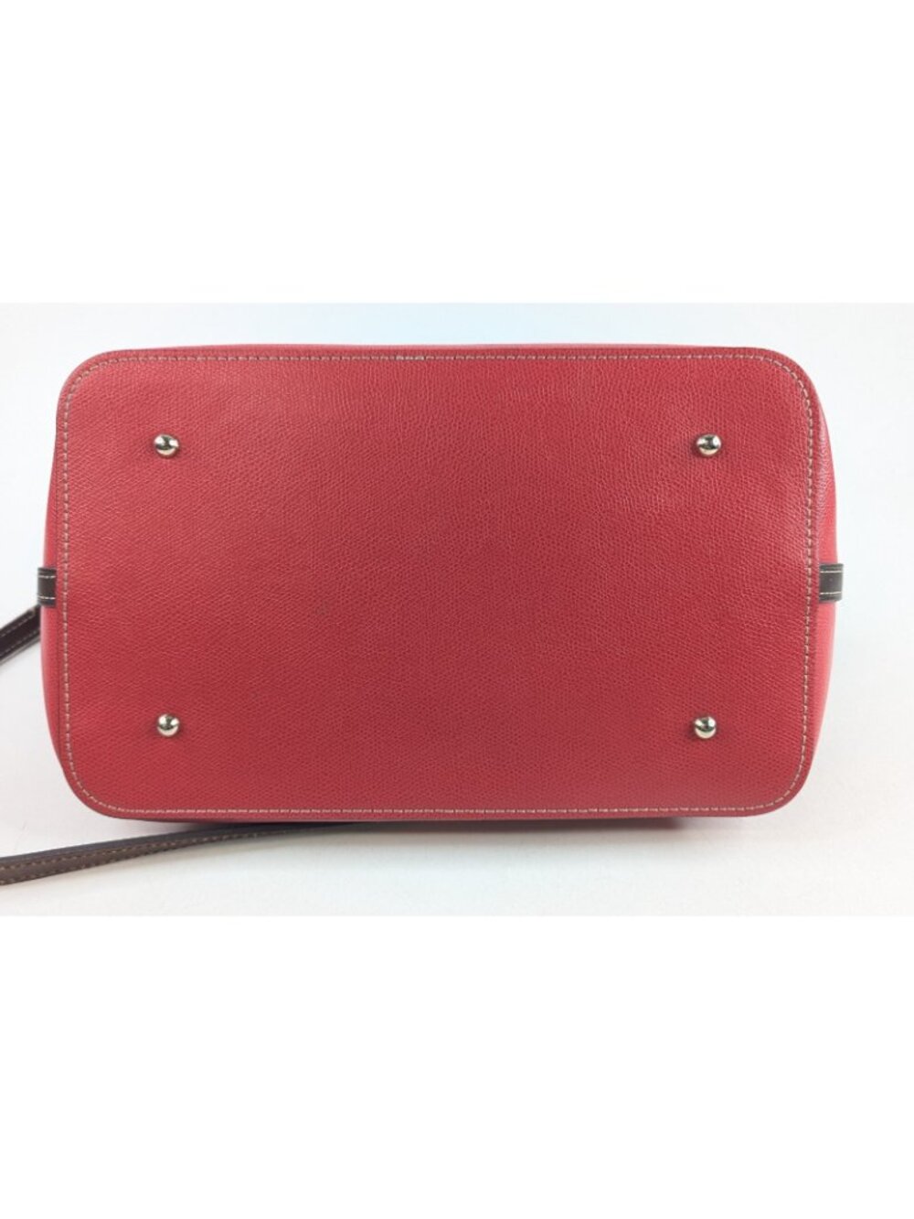 Dooney & Bourke Small Gabriella Leather Satchel Purse Bag Red EUC $248 Retail - Picture 12 of 14